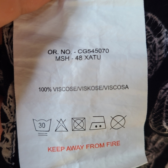 Brave Soul US L B&W long sleeve shirt - Picture 4 of 7